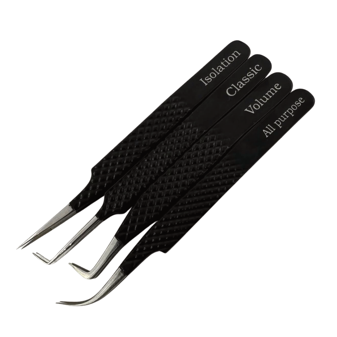 Professional lash tweezers for isolation, classic, volume and all-purpose lash extensions